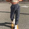 Womens Sweatpants Baggy High Waisted Fall Pants Cinch Bottom Joggers with Pockets Y2k Cotton Athletic Trousers view 2