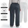 iCreek Women's Rain Pants Waterproof Hiking Pants Windproof Lightweight Over Pants Work Rain Outdoor for Golf, Fishing (Grey, Small/33 Inseam) view 2