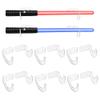 WANLIAN Lightsaber Stand, Wall Mount, Horizontal Display, Acrylic Material, 6 Levels, 10 Pounds Load Capacity view 1
