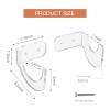 WANLIAN Lightsaber Stand, Wall Mount, Horizontal Display, Acrylic Material, 6 Levels, 10 Pounds Load Capacity view 3