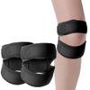 POKEAT 2Pcs Knee Compression Sleeve for Men Women Compression Knee Sleeve for Meniscus Tear Joint Professional Knee Brace Wraps,Black
