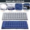 MOPHOTO Oversized Folding Camping Cot for Adults, 78" x 32" XXL Heavy Duty Sleeping Cots for Adults Portable Sleeping Bed Outdoor Camp Cot with Mattress for Home Camp Office Nap view 4