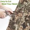 GHILEO Camo Burlap, Mesh Fabric Material Camouflage Netting for Hunting Ground Blinds Photography Ground Cover view 3