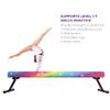 YANGG 6FT/8FT Gymnastic Balance Beam,Adjustable High and Low Level Floor Beam - Highly Stable - Gym Practice Training Equipment for Kids Children Girls Home (Grey, 6 FT) view 2