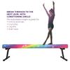 YANGG 6FT/8FT Gymnastic Balance Beam,Adjustable High and Low Level Floor Beam - Highly Stable - Gym Practice Training Equipment for Kids Children Girls Home (Grey, 6 FT) view 3