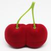 1 Piece Cherry Shaped Ring Box Cherry Shaped Earring Box Ring Display Box Jewelry Ring Box Case Necklace Case Jewelry Gift Box for Ring Earring at Engagement Wedding Valentine's Day, Red view 4