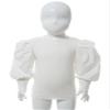 iiniim Toddler Kids Girls Casual Puff Long Sleeve Round Neck Rib Knit Blouse Tee Tops White 12-18 Months view 3