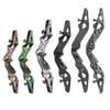 17" 19" 21" ILF Recurve Bow Riser Aluminum CNC Milling Recurve Bow Riser Targeting Takedown Recurve Bow Riser Right Handed ILF Device for Archery Bow Targeting (19", Black) view 1