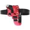 Climbing Foot Ascender, Aviation Aluminum Left Right Foot Outdoor Rock Climbing Mountaineering Foot Ascender Anti Drop Protector Equipment (Right Foot Ascender/red) view 1
