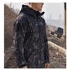 Dressnu Men's rushing jacket fleece jacket waterproof windproof mountaineering warm jacket winter Army green S view 4