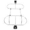 Aramox Boat Rack,Stainless Steel Folding Double Holder for 7in Marine Yacht Fenders view 2