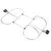 Aramox Boat Rack,Stainless Steel Folding Double Holder for 7in Marine Yacht Fenders view 4