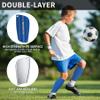 R2Depot Soccer Shin Guards, Shin Pads with Shin Guard Sleeves Set for Youth Adult, EVA Cushion Protection, Breathable Calf Protective Gear -Blue M view 2