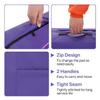 Gymnastics Cheese Mat for Kid Adult, 48"X24"X14" Folding Tumbling Mat for Home Gym, Incline Wedge With Non-Slip PVC Surface & Handle, Pink view 4