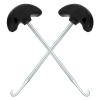 BESPORTBLE Ergonomic Handle Shoelace Tightener 2pcs Stainless Steel Lace Pullers Easy to Use view 1