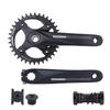 BOLANY Bike Cranksets 170mm Hollow Integrated 104BCD Single Speed Round Chainring 34T/36T MTB Crankset with Bottom Bracket (34T) view 2