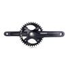 BOLANY Bike Cranksets 170mm Hollow Integrated 104BCD Single Speed Round Chainring 34T/36T MTB Crankset with Bottom Bracket (34T) view 4