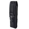 Azarxis Flashlinght Pouch Holster, Tactical Flashlight Torch Carry Case Belt Holder Molle Mini Scissor Folding Knife Bag (Black - Style D) view 1