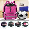 BROTOU Soccer Backpack Sports Bag with Ball Holder and Shoe Compartment for Football Basketball Volleyball Rugby view 3