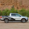 Side Big US Flag Graphic Stickers Decals Compatible with Honda Ridgeline (Black) view 2