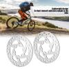 120mm Steel Disc Brake Rotor with Screws, High Hardness Mountain Bike Replacement Set, Heat Dissipation Design, Rustproof view 4