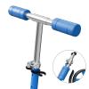 Scooter 200mm Large Wheels Lightweight Foldable Teen Adult Scooter Blue view 2