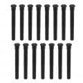 15pcs Set Tennis Racket Wire Tube Tennis Racket Stringing Tools (3.6 * 35mm)