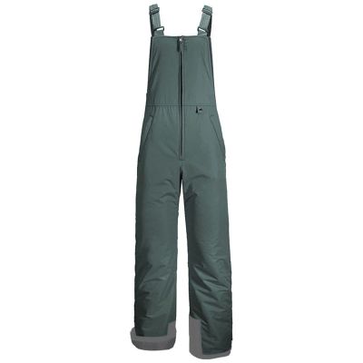 lisenraIn Kids Snow Bibs Waterproof Insulated Ski Bibs Teen Boys Girls Snow Pants Winter Snowboard Overalls with Pockets (Grey, 18-20 Years)