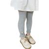 Fleece Leggings Girls Toddler Kids Baby Girls Cartoon Bear Warm Leggings Stretchy Knitted Pantihose (Grey, 2-4 Years) view 1