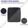 Anglekai 3 Pack Bowling Ball Towels, 10" x 8" Microfiber Bowling Shammy Accessories with Easy-Grip Dots Non-Slip (Black) view 3