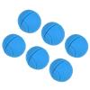 PATIKIL Tennis Vibration Dampener, 6 Pack Silicone Racquet Shock Absorber Racket String Damping, Blue view 1