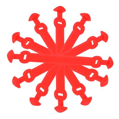 PATIKIL Tennis Vibration Dampeners, 6 Pack Silicone Racquet Shock Absorber Racket String Damping, Red