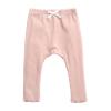 Baby Pants Kids Toddler Infant Newborn Girls Ribbed Bowknot Solid Pants Trousers Leggings Outfits (Pink, 12-18 Months) view 1