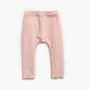 Baby Pants Kids Toddler Infant Newborn Girls Ribbed Bowknot Solid Pants Trousers Leggings Outfits (Pink, 12-18 Months) view 2