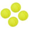 PATIKIL Tennis Vibration Dampener, 4 Pack Silicone Racquet Shock Absorber Racket String Damping, Yellow view 1