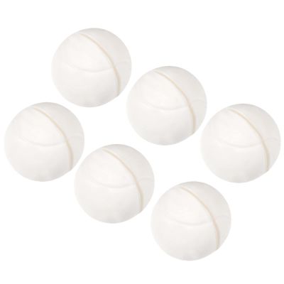 PATIKIL Tennis Vibration Dampener, 6 Pack Silicone Racquet Shock Absorber Racket String Damping, White