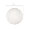 PATIKIL Tennis Vibration Dampener, 6 Pack Silicone Racquet Shock Absorber Racket String Damping, White view 2