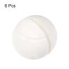 PATIKIL Tennis Vibration Dampener, 6 Pack Silicone Racquet Shock Absorber Racket String Damping, White view 3