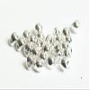 Blue Wing Olive Offset Tungsten Bead for Fly Tying - 100 Pack (Silver 3.2 mm (1/8')) view 1