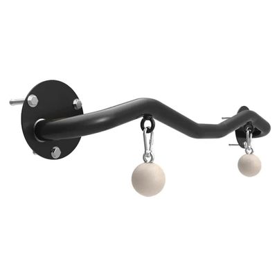 BCPPO Chin Up Bar Wall Mounted Pull up bar with Finger Force Trainer, Home Office Gym Upper Body Training Horizontal bar, Load 300kg (Color : Steel)