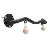 BCPPO Chin Up Bar Wall Mounted Pull up bar with Finger Force Trainer, Home Office Gym Upper Body Training Horizontal bar, Load 300kg (Color : Steel) view 1