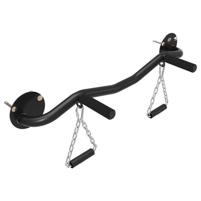 BCPPO Chin Up Bar Wall Hanging Pull up bar, Multi Position Upper Body Training Horizontal bar, for Home Office Gym Garage Corridor, Safe Load 300kg