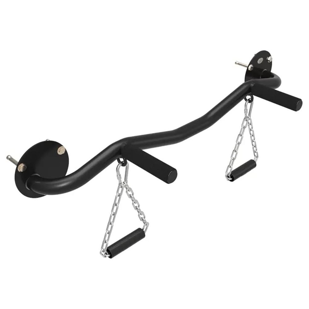 BCPPO Chin Up Bar Wall Hanging Pull up bar, Multi Position Upper Body Training Horizontal bar, for Home Office Gym Garage Corridor, Safe Load 300kg