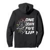 Cool 1 Down 5 up Motorcycle With Shift Pattern Graphic Pullover Hoodie view 1