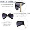 Kids Heart Shaped Sunglasses for Girls Boy Cute Glasses UV 400 Protection Outdoor Beach Children view 2
