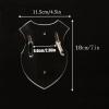 WANLIAN Sword Stand Sword Hook Wall Hook Display Stand Single Sword Vertical Wall Mount Universal Sword Stand Wall Mount Display Stand For Sword Axe Anime Sword (Transparent 2 packs) view 2