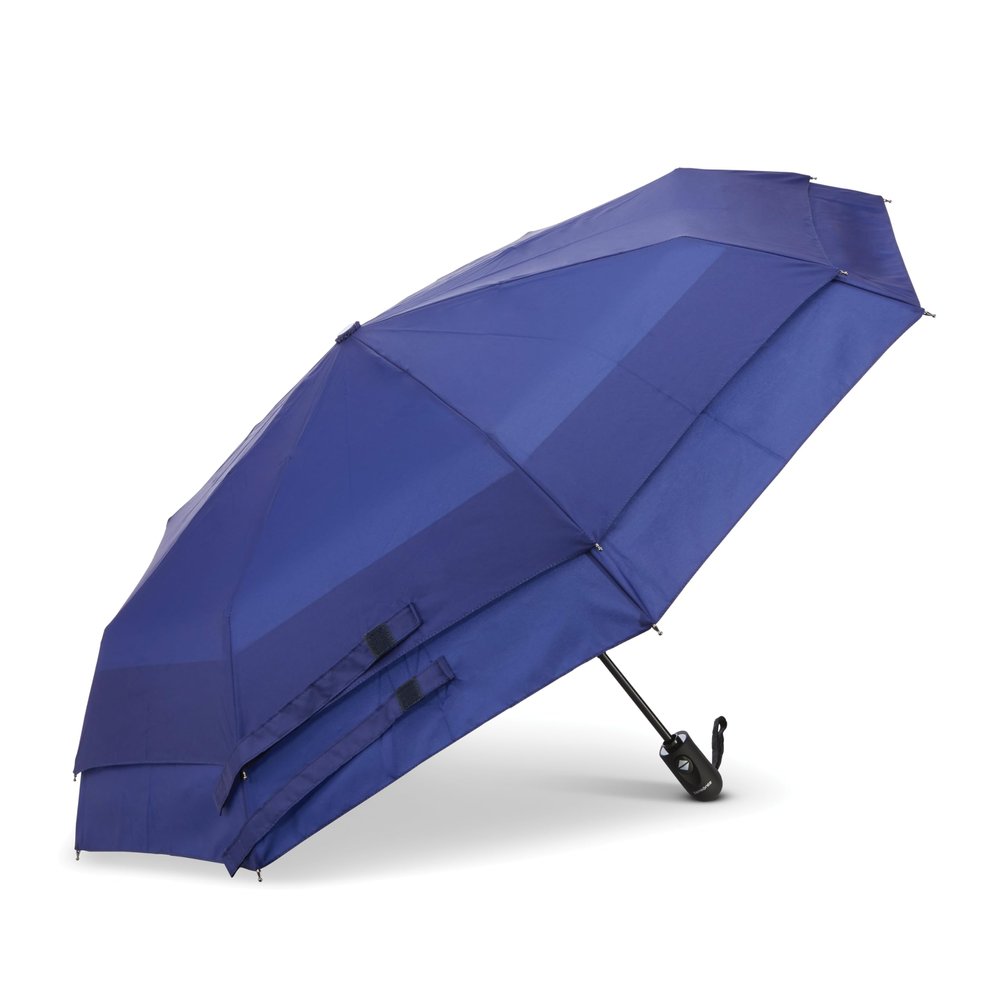 Samsonite Windguard Auto Open/close Umbrella, One Size, New Blue