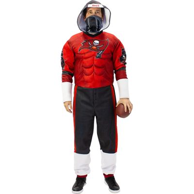 Jerry Leigh Men's Red Tampa Bay Buccaneers Game Day Costume