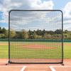 FORTRESS Regulation Baseball Protective Screen | 7ft x 7ft Premium Baseball and Softball Pitching Safety Net - Ideal for Pitcher, Catcher or Field Protection view 1