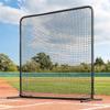 FORTRESS Regulation Baseball Protective Screen | 7ft x 7ft Premium Baseball and Softball Pitching Safety Net - Ideal for Pitcher, Catcher or Field Protection view 2